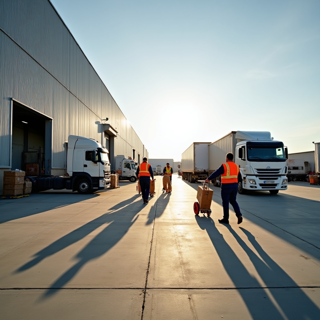 Логистический хаб в Шымкенте